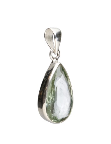 Colgante di Ametista Verde in Argento...