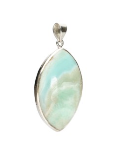 Blue Aragonite Pendant in... 2