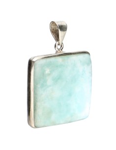 Blue Aragonite Pendant in... 2