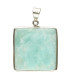 Colgante di Aragonito Blu in Argento Sterling 925 (40T)