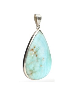 Pendentif Aragonite bleue... 2