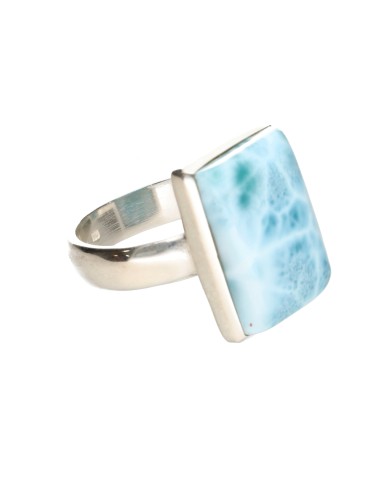 Anel Larimar em Prata de Lei 925 (43T)