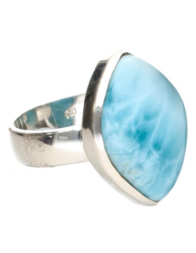 Bague en Larimar en argent 925 (45T)