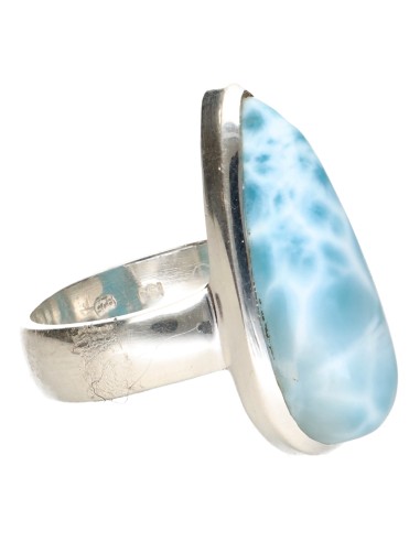 Bague en Larimar en argent 925 (46T)