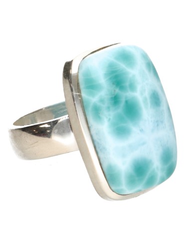 Anel Larimar em Prata de Lei 925 (47T)