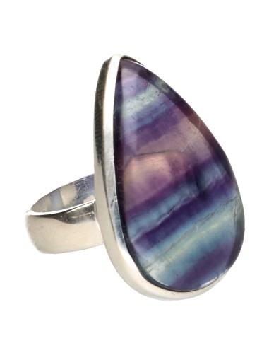 Anillo de Fluorita en Plata de Ley...