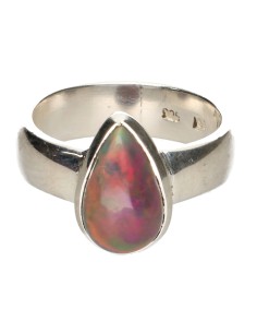 Black Opal Ring in 925...