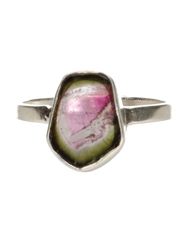 Anello di Tormalina Watermelon in...