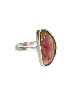 Bague en tourmaline melon... 2