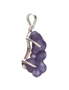 Grape Agate Pendant in 925... 2