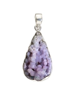 Grape Agate Pendant in 925...