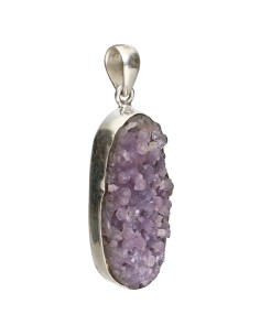 Grape Agate Pendant in 925... 2