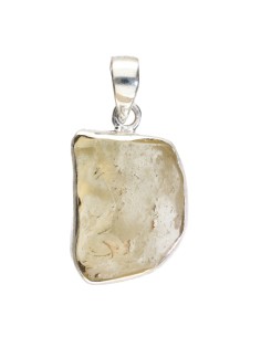 Libyan Tectite Pendant in...
