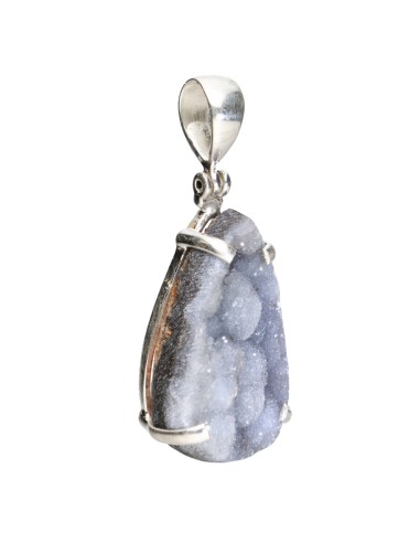 Crystallized Chalcedony Pendant in...