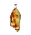 Amber Pendant in 925 Sterling Silver (94T)