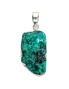 Dioptase Pendant in 925...