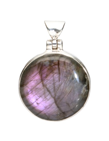 Colgante di Labradorite Viola in...