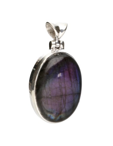 Colgante di Labradorite Viola in...