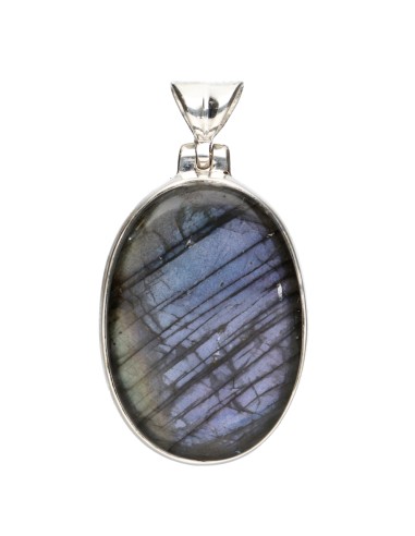 Pendentif en Labradorite violette en...