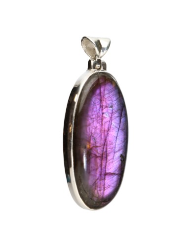 Pendentif en Labradorite violette en...