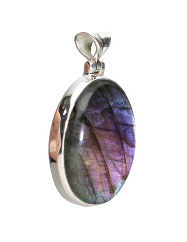 Colgante di Labradorite Viola in...