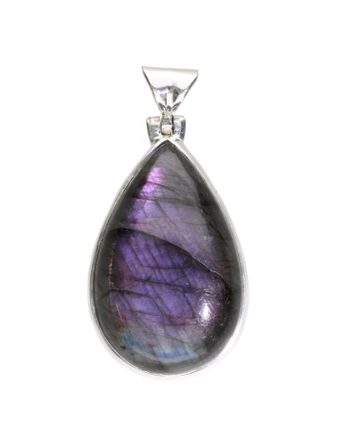 Pendentif en Labradorite Violette en...