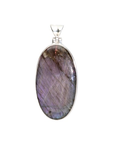 Colgante di Labradorite Viola in...