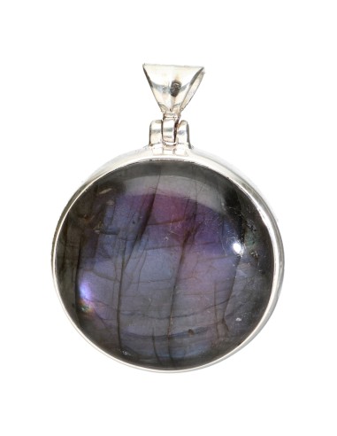 Pendentif en Labradorite Violette en...