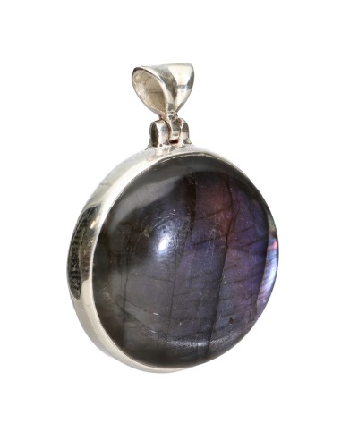 Pendentif en Labradorite Violette en...