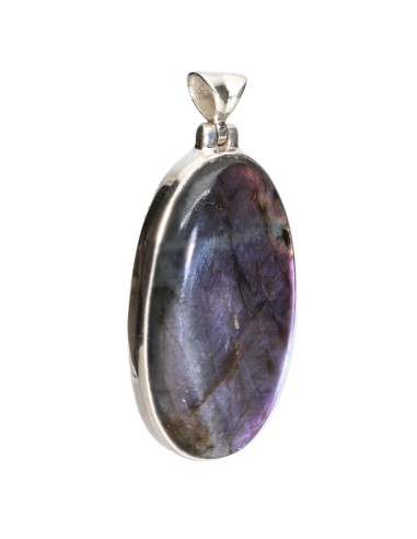 Pendentif en Labradorite Violette en...