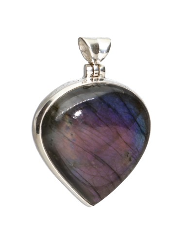 Pendentif en Labradorite Pourpre en...