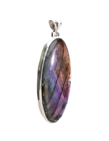 Purple Labradorite Pendant in...
