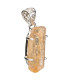 Pendentif en topaze impériale en argent sterling 925 (41U)