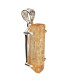 Colgante di Topacio Imperiale in Argento Sterling 925 (49U)