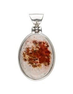 Fire Opal Pendant in...