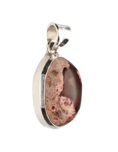 Fire Opal Pendant in 925... 2