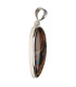 Pietersite pendant in 925 Sterling Silver (63U)