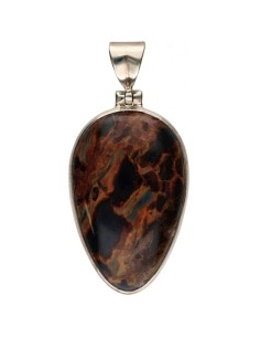 Pietersite pendant in 925...