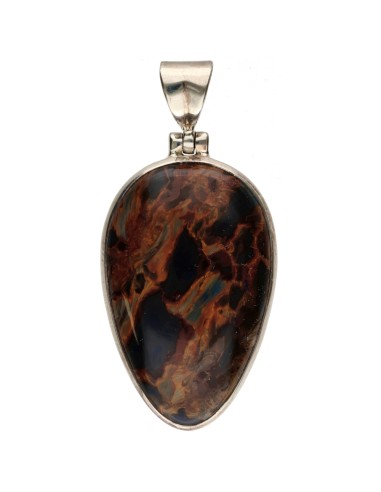 Pietersite pendant in 925 Sterling...