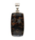 Pietersite pendant in Sterling Silver 925 (64U)