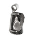 Pendant made of Shungite Crystallized in Sterling Silver 925 (67U)
