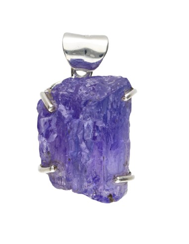 Pendentif de Tanzanite en Argent...