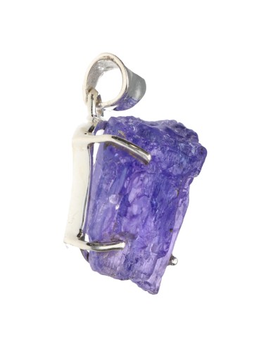 Pendentif de Tanzanite en Argent...