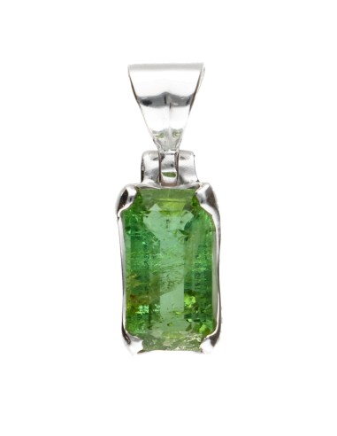 Colgante di Tormalina Verde in...