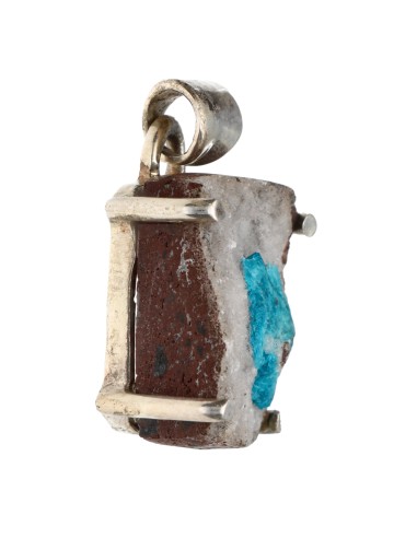 Pendentif en cavansite en argent...