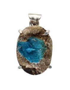 Cavansite pendant in 925...