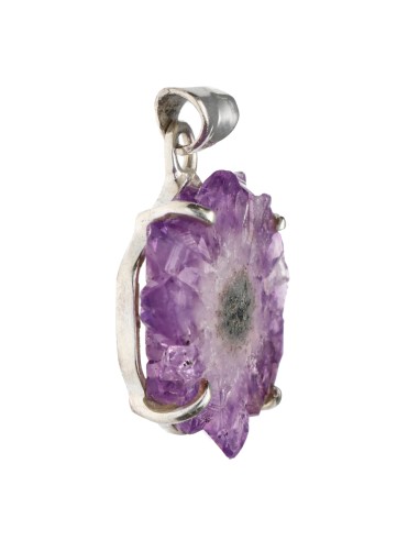 Amethyst Pendant in Sterling Silver...