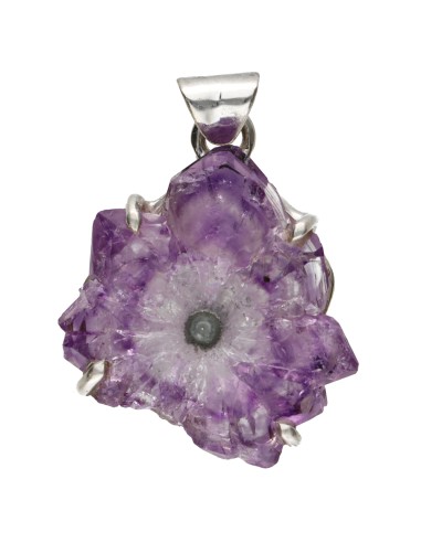 Amethyst Pendant in Sterling Silver...
