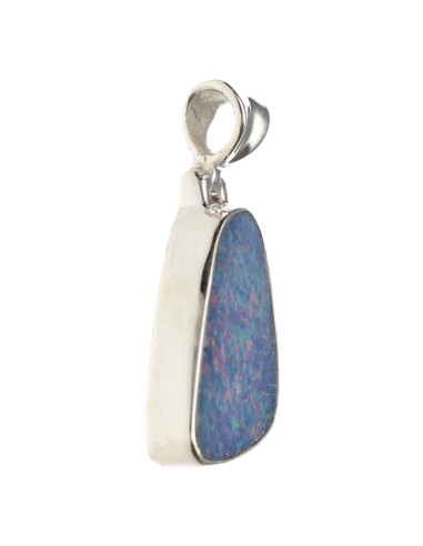 Colgante di Ópalo Azul in Plata di...