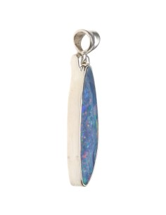 Pendentif en Opale Bleue en... 2